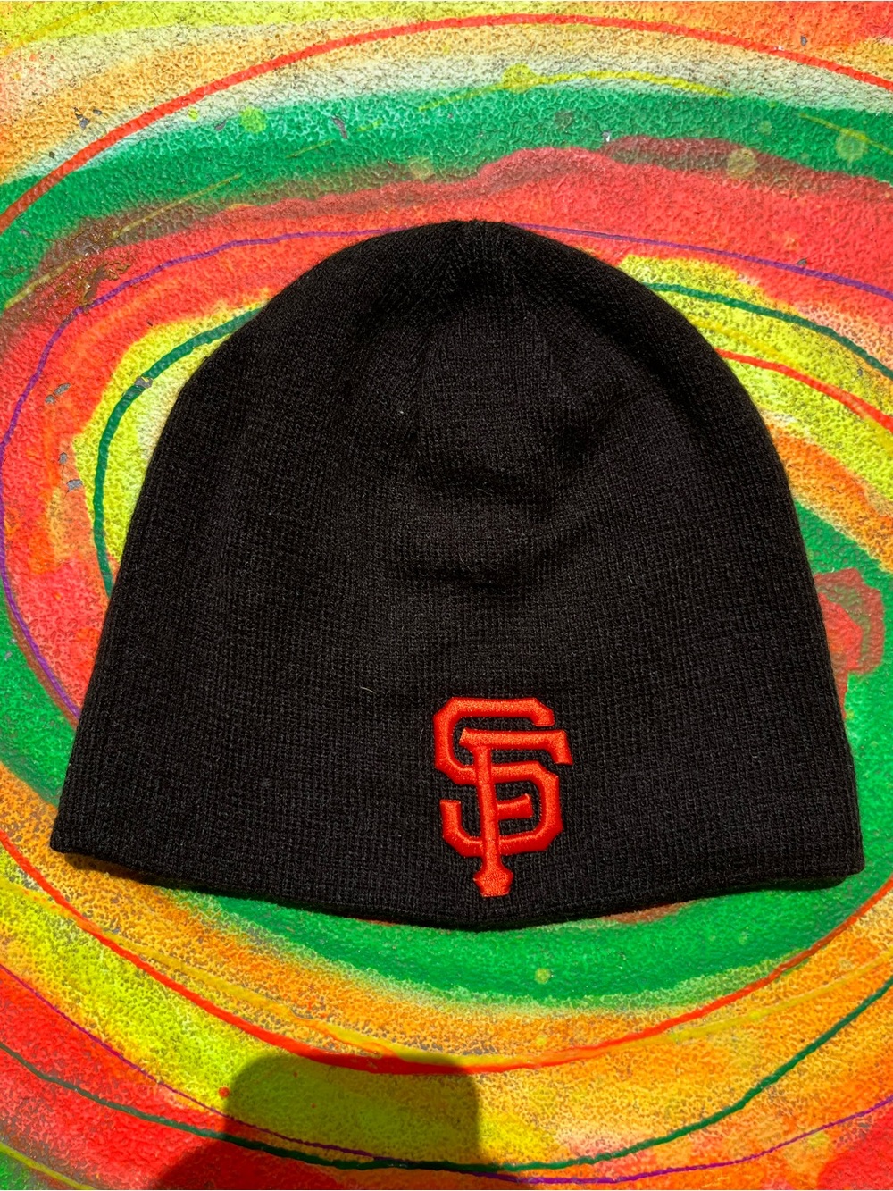 San Francisco Giants, vintage new era MLB, winter beanie streetwear sports